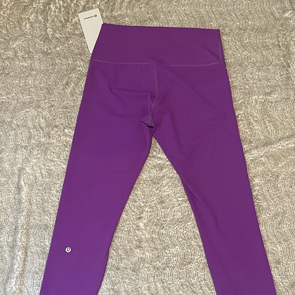 NWT Lululemon Wunder Train High-Rise Crop 23” Size 10 - Picture 6 of 11